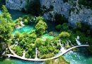 Plitvice invita a caminar sobre las aguas