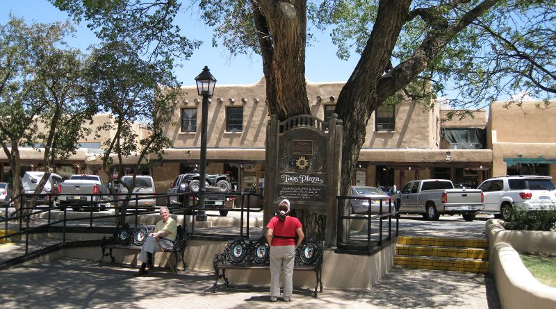 La plaza de Taos