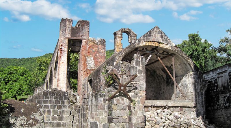 Ingenio azucarero en St. Kitts